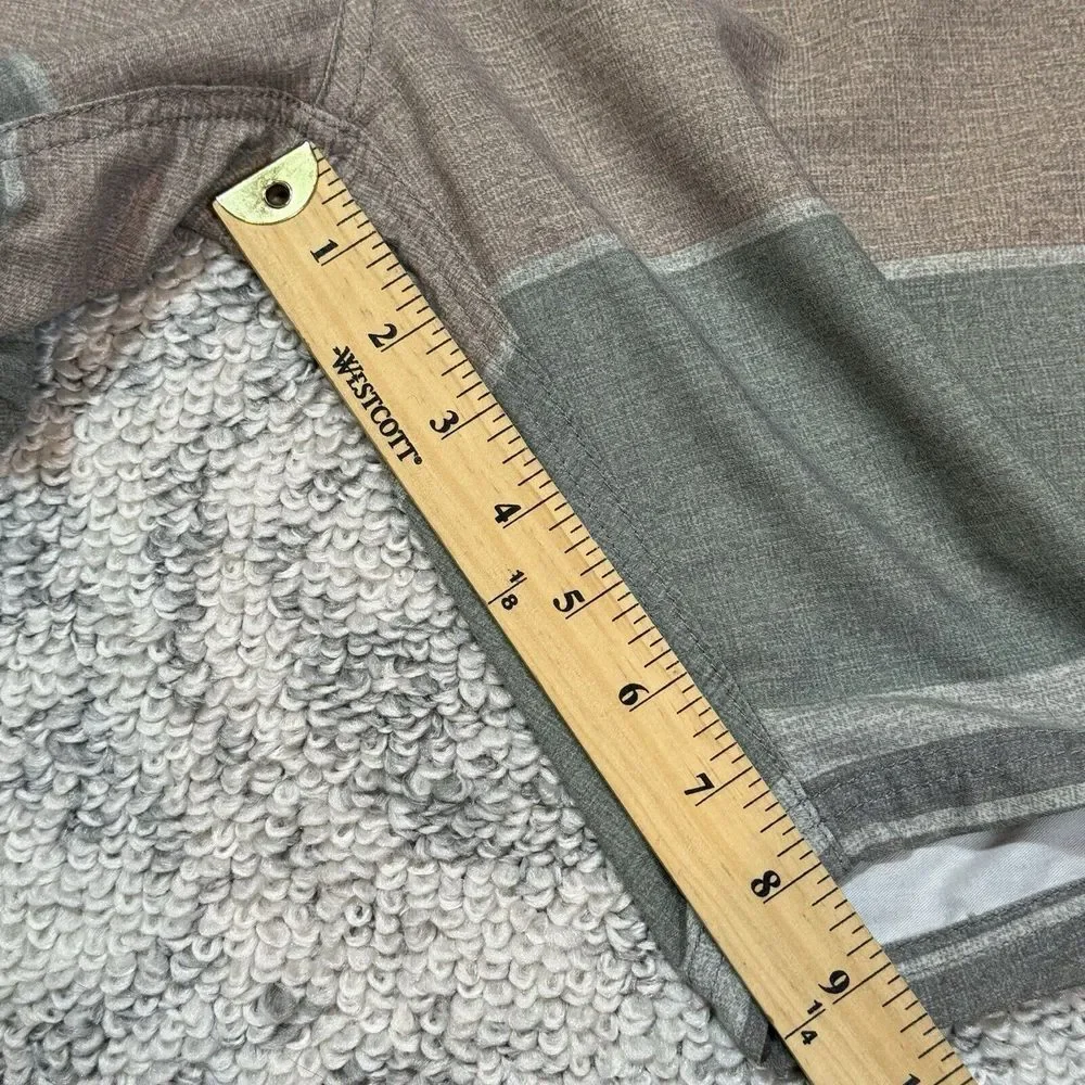 KATIN Surf Board Shorts Swim‎ Trunks Mens Size 36 Gray Cotton Blend EUC